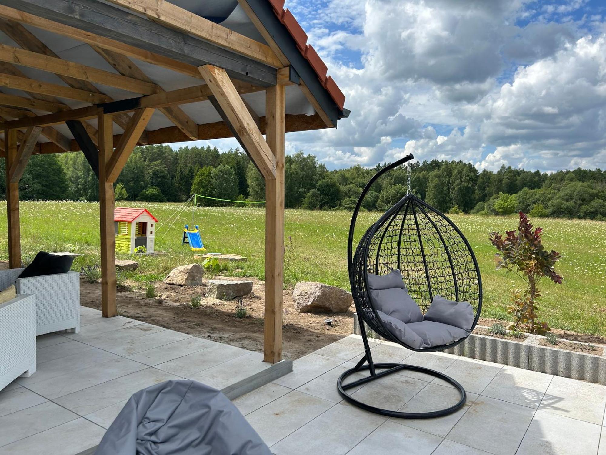 Koniec Swiata Dom 84M2 Z Balia Villa Mikołajki Eksteriør billede