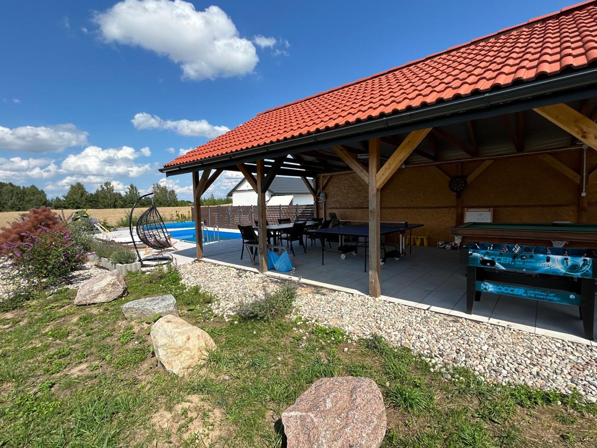 Koniec Swiata Dom 84M2 Z Balia Villa Mikołajki Eksteriør billede