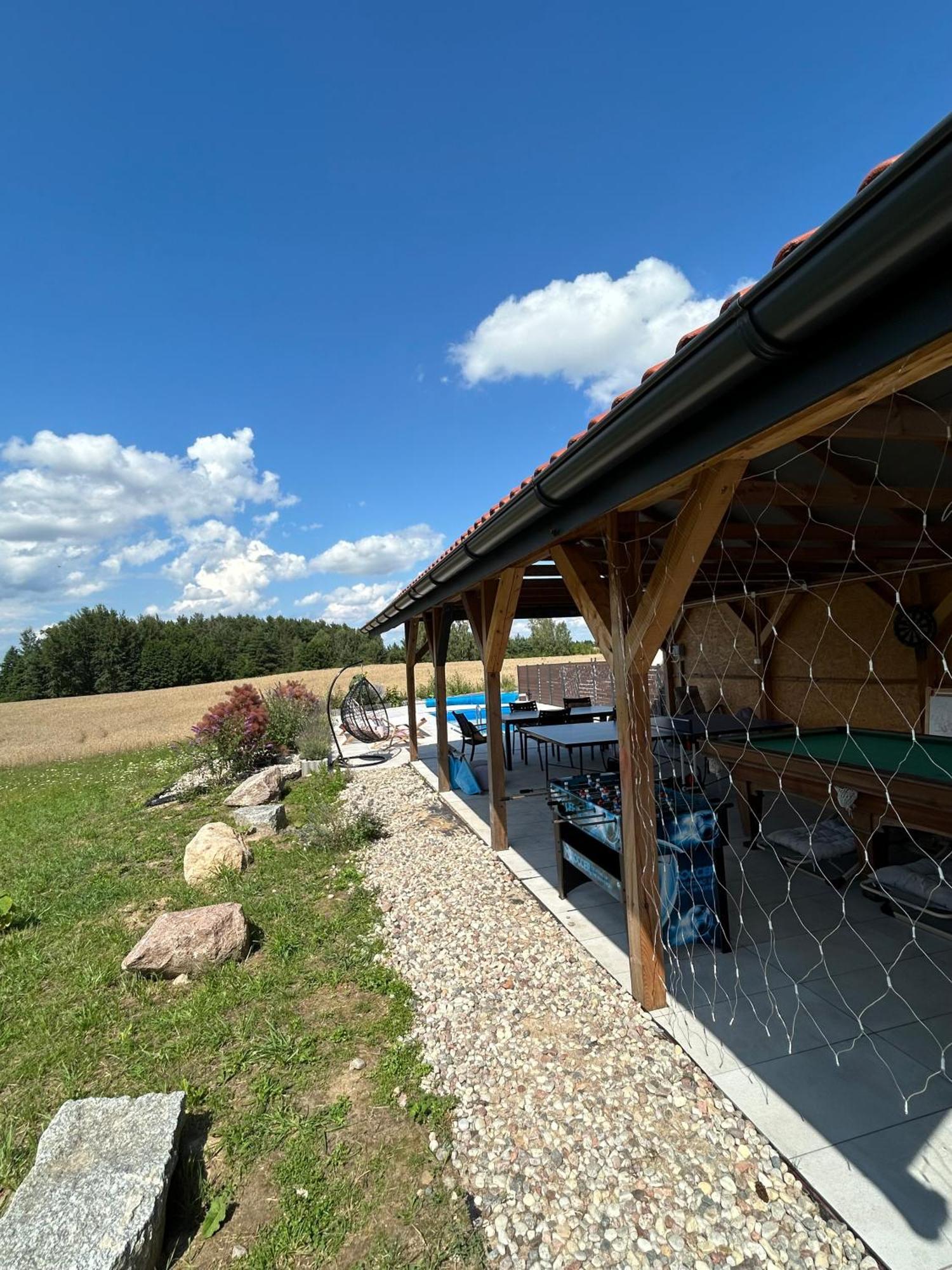 Koniec Swiata Dom 84M2 Z Balia Villa Mikołajki Eksteriør billede